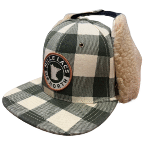 Plaid Ear Flap Mille Lacs Cap