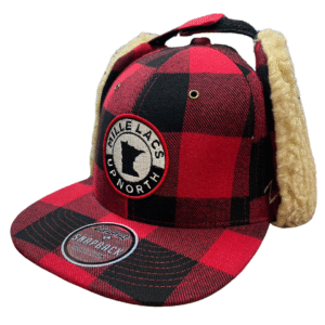 Plaid Ear Flap Mille Lacs Cap