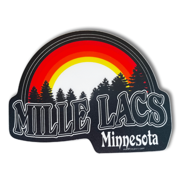 Mille Lacs Sunset Sticker