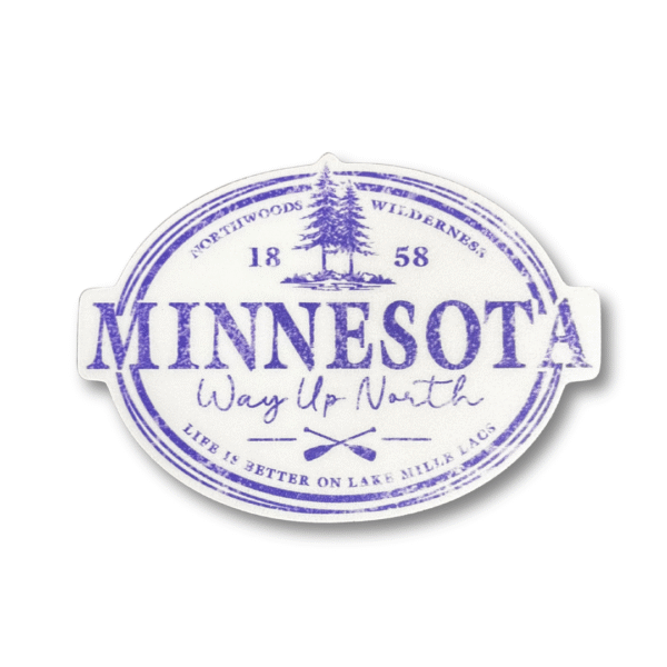 Way Up North Sticker – Portside Bait & Liquor